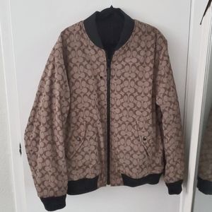Coach Signature Reversible  Jacket Men's XXL